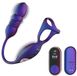Hueman - Deep Impact Cock- & Ballring - Paars
