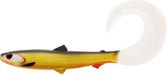 Westin Bullteez Curltail 8cm 3g – Leurres souples Curltail pour perche, sandre et brochet - Couleur : Official Roach