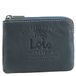 Lois - Porte Monnaie Homme Cuir Souple Petit Format - Petit Porte Monnaie homme - Bourse Porte Monnaie Multi Rangements Anti RFID. Porte Carte Cuir., Blauw