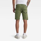 G-Star Raw G-Star 3301 Slim Short Heren Katoen Elastomulti-ester Elastaan Groen 28