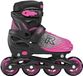 Roces Jokey X Verstelbare Skeelers Meisjes – Inline Skates – Meegroei Skates – Zwart Roze – Maat 38-41