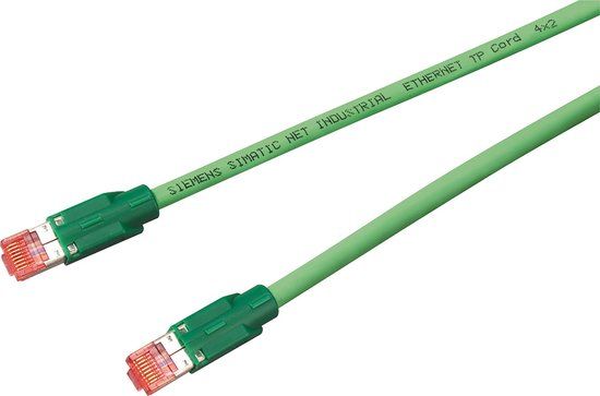 Siemens 6XV1850-2GH60 netwerkkabel 6 m Cat6 Groen
