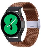 By Qubix Qubix Braided Nylon Strap Brown for Xiaomi Redmi Watch 5 Active / Redmi Watch 5 Lite