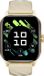 Weofly Active Smartwatch – Multifunctionele smartwatch met Bluetooth BT5.2, goudkleurig