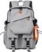 CarryQuest® Sac à dos homme - Sac de voyage imperméable - Compartiment ordinateur portable 15,6 pouces - Sacs à dos d'école - Polyester Oxford de haute qualité - Gris