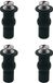 Solidchoice - Jeu de vis de fixation universelles pour abattant de toilette, set de 2