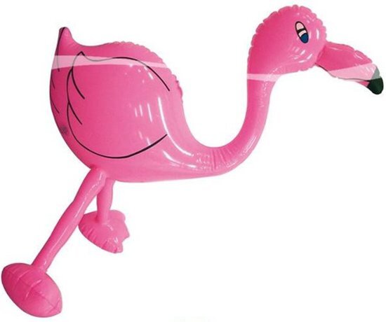 Folat Opblaasbare flamingo 60 cm