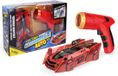 Wiky rc Rock Buggy Voiture télécommandée anti-gravité avec laser 15 cm Rouge