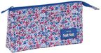Safta Nait Nait Flores Coimbra Triple Etui Blue Polyester Adults