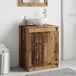 Maison Exclusive Armoire de salle de bain exclusive en bois vieilli, dimensions 54 x 41 x 70 cm, fabriquée en bois composite