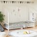 Maison Exclusive lit enfant blanc, 80x200 cm, pin massif