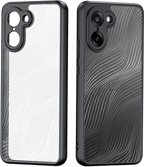 Dux Ducis Hoesje - Geschikt voor OnePlus Nord CE5 Hoesje - Dux Ducis Aimo Series - Transparant TPU Back Cover - Zwart