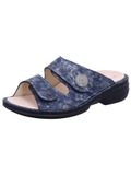 Finn Comfort Muiltjes 'Pantolette Damen 02550-828046 Echtleder in blau' blauw