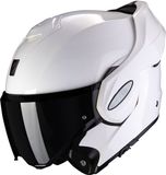 Scorpion Exo-Tech Evo Glossy White - Systeemhelm - Maat XS