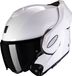 Scorpion Exo-Tech Evo Glossy White - Systeemhelm - Maat XS