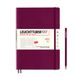 Leuchtturm1917 Bureau agenda 2024 maandplanner met notitieboek B5 Port Red