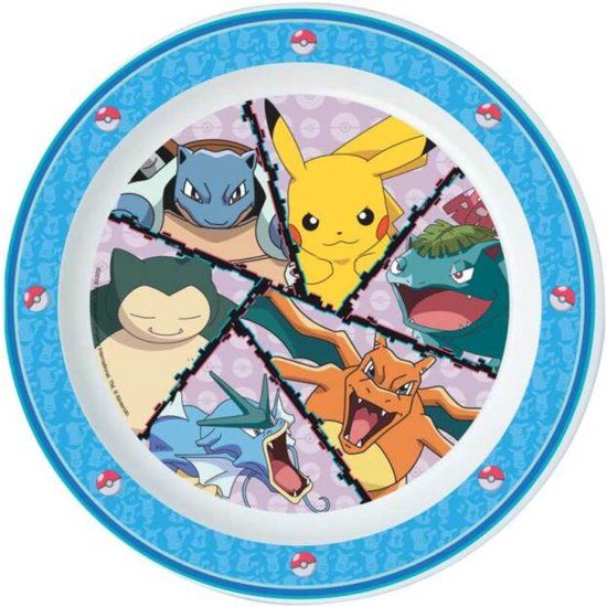 STOR Pokemon Kunststof ontbijtschaal