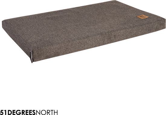 51DegreesNorth Mattress Como Graphite L 88 x 55 x 5 cm - Hond