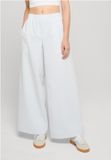 Urban Classics Seersucker Resort Wijde broek Blauw/Wit L