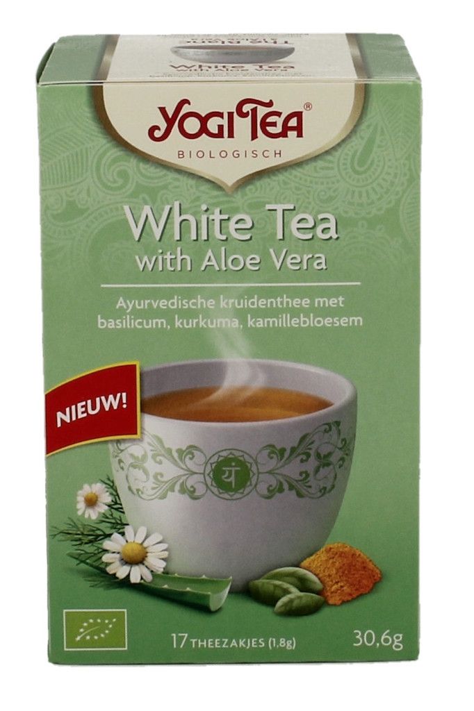 Yogi Tea White Tea With Aloë Vera - 4012824404335