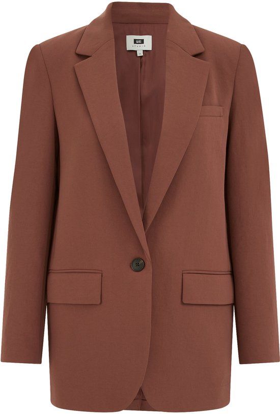 WE Fashion Dames THE STRUCTURED BLAZER Terra Cotta