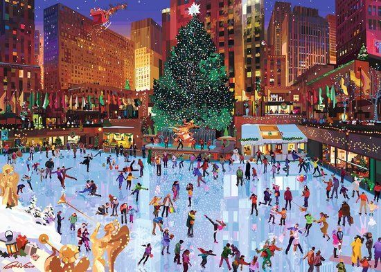 Ravensburger Legpuzzel Rockefeller Center Joy 1000 stukjes