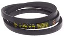 RS PRO PET, rubberen aandrijfriem, A-profiel 13 mm x 8 mm x 1220 mm, schijfdiameter 80 mm