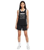 NIKE Jordan Jersey 23 Damen Basketball-Shirt mit Mesh-Gewebe Tank-Top Sport-Shirt FN6687-010 Schwarz