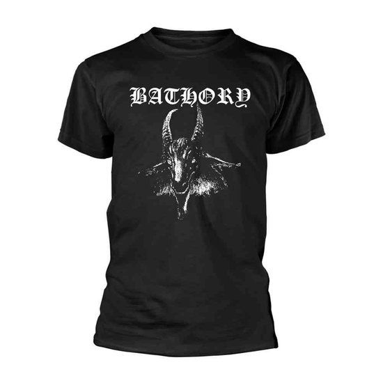 Bathory Goat T-shirt zwart Katoen