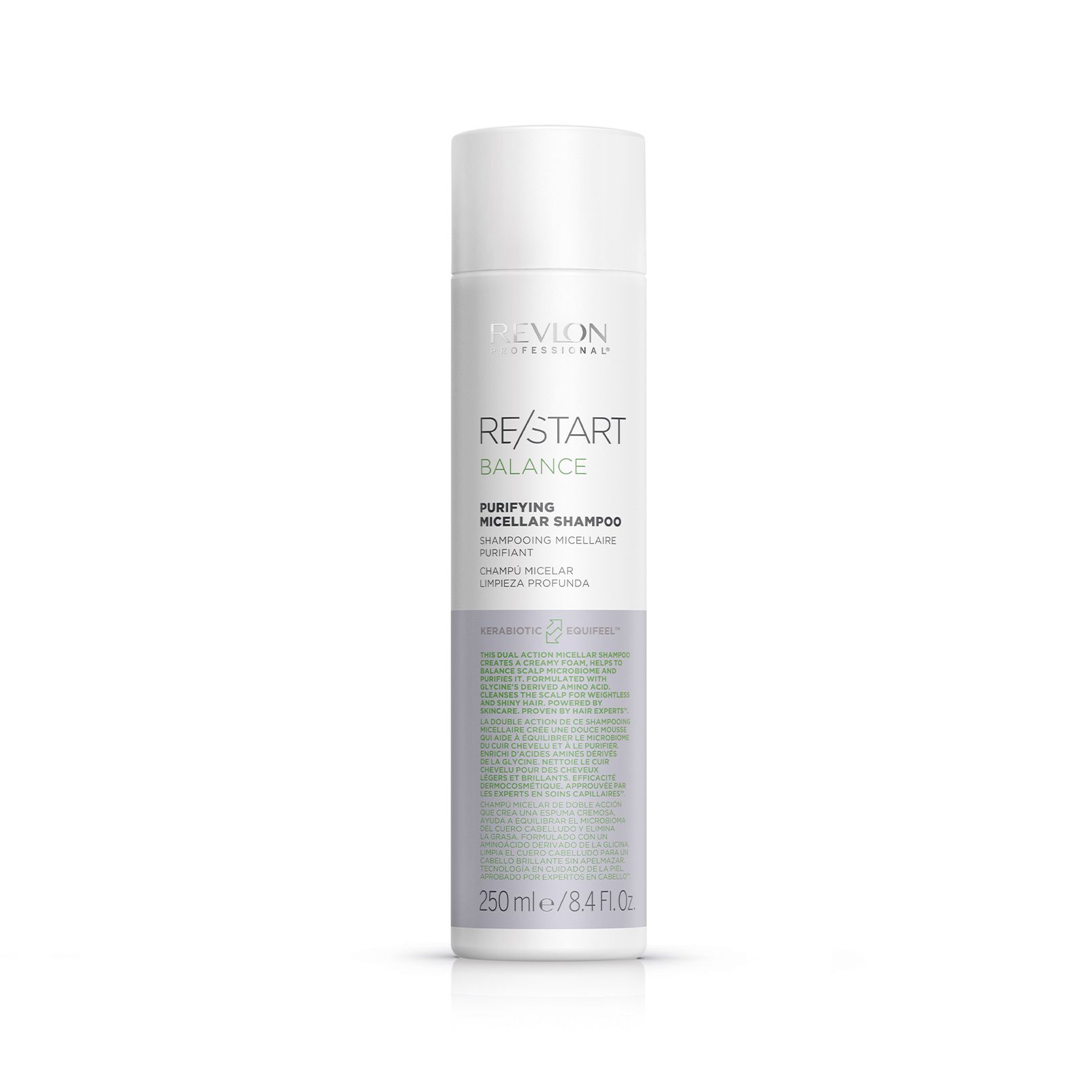 Revlon Re-Start Balance Shampoo - 250ml - For Oily Hair