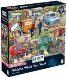 House of Puzzles puzzle 500 XL pièces scène de travail nostalgique.