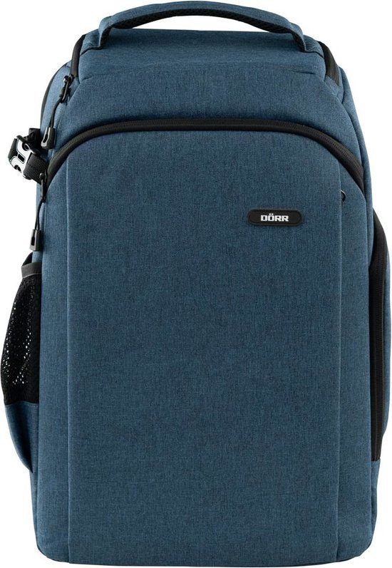 DÖRR Photo Backpack Prag Go - Blauw - Rugtas voor Camera's - 16 inch Laptopvak - 16L