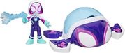 Marvel Spidey and His Amazing Friends Ghost-Spider Water-Webs Tortue Figurine et Ensemble de Jeu de Véhicule