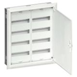 Hager Veldverdeler inbouw/holle wand 96PLE met univers, IP30, SKII, 657x565x115mm - FWU42S