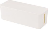 Merkloos Allteq Kabelbox - Opbergbox stekkerdoos - Wit - 40 cm