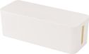 Merkloos Allteq Kabelbox - Opbergbox stekkerdoos - Wit - 40 cm