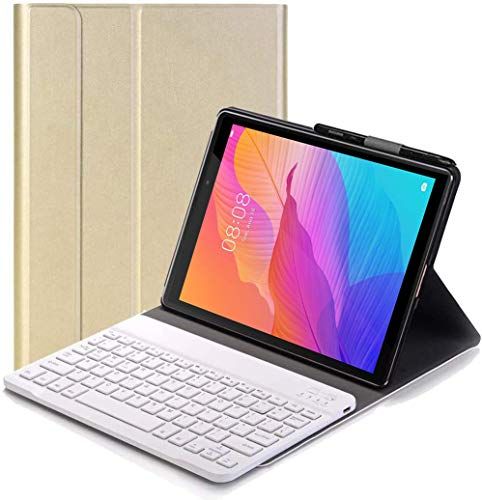 YHFZR Toetsenbordhoes voor Huawei MatePad Pro 12.6 2021 - Goud