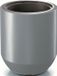 Prosperplast Plantenpot/bloempot Sevilla - lichtgrijs - D39 x H44 cm