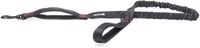 Beeztees Parinca Premium Laisse élastique pour chien - Noir - 120cm x 25mm