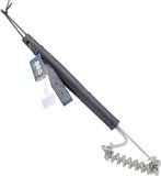 BBQ Collection BBQ kwast/borstel - 2 kwasten - H40 cm - RVS - barbecue borstel