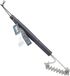 BBQ Collection BBQ kwast/borstel - 2 kwasten - H40 cm - RVS - barbecue borstel