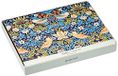 Portmeirion Home & Gifts Pimpernel Strawberry Thief blauwe placemats, set van 6, veelkleurig, 30,5 x 23 cm