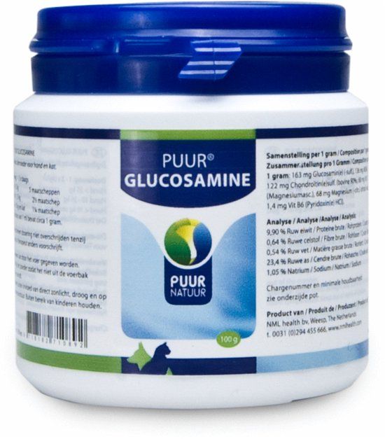 PUUR Glucosamine (100g) - Natuurlijke Hondensnacks