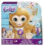 Zandi Peluche Zandi, un petit singe malade, interactif, avec un stéthoscope