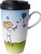 Goebel - Der kleine Yogi | Koffie / Thee beker to go Life is Beautiful | Beker to go - porselein - 500ml