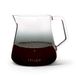 Fellow Mighty Kleine Glazen Serveerkaraf voor Koffie & Thee, ROOK GRIJS 5mm Borosilicaatglas, 16,7 oz/500ml capaciteit, geen Druppel tuit, Stevige handgreep
