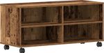 vidaXL Meuble TV 90 x 35 x 40,5 cm Marron Bois traité