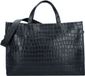 LIEBESKIND BERLIN LOU 2 New Croco Satchel Handtas Zwart