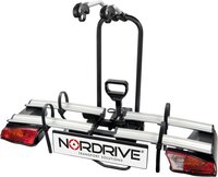 Nordrive Asura 2, fietsendrager voor trekhaak - 2 fietsen - Inklapbaar - Electrische fietsen