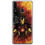 ERT GROUP mobiel telefoonhoesje voor Samsung A20S origineel en officieel erkend Marvel patroon Iron Man 003 optimaal aangepast aan de vorm van de mobiele telefoon, hoesje is gemaakt van TPU